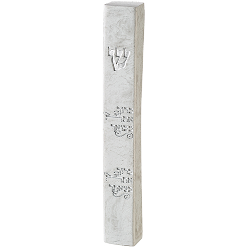 24774.jpg מזוזה "פולימר בטון" ברוך אתה 15 ס"מ – תמונה 1
